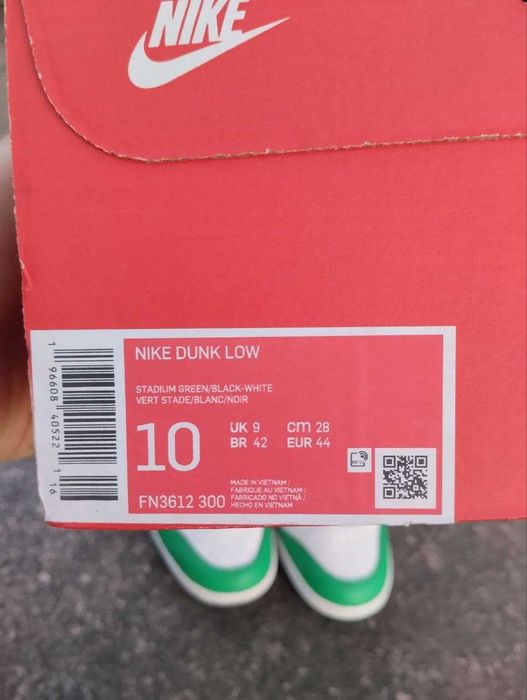 Nike dunk low stadium green