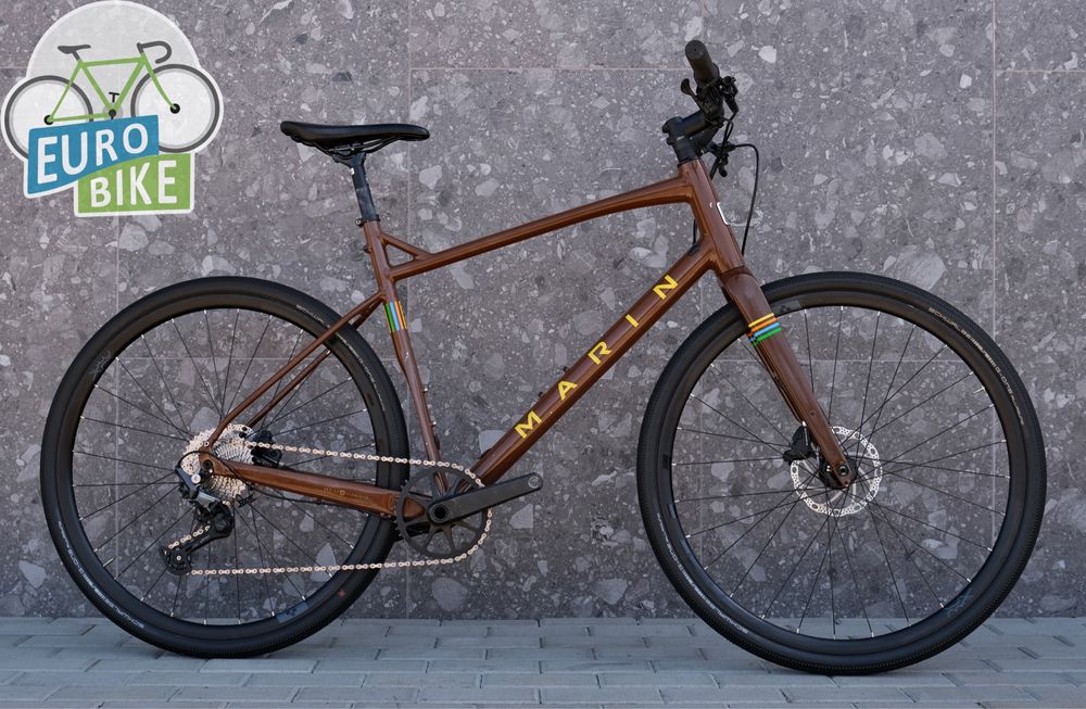Карбоновий міський велосипед Marin DSX  Shimano Deore