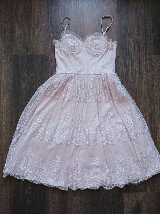 Сукня плаття сарафани корсет чашечки мереживо Хс С