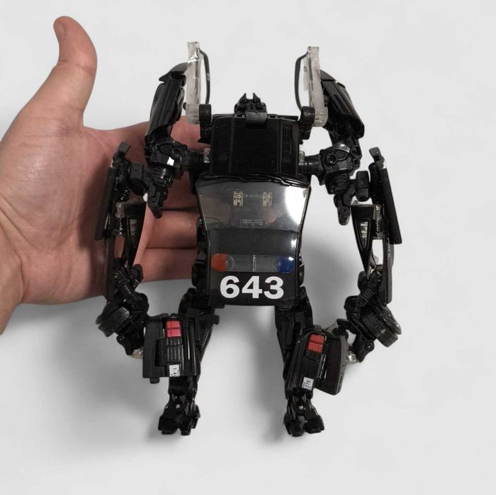 Робот-трансформер Барикейд XP-15 Barricade з металевими деталями 20 см