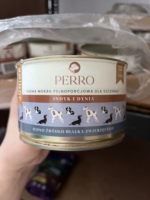 Karma mokra indyk z dynia junior 11x410g