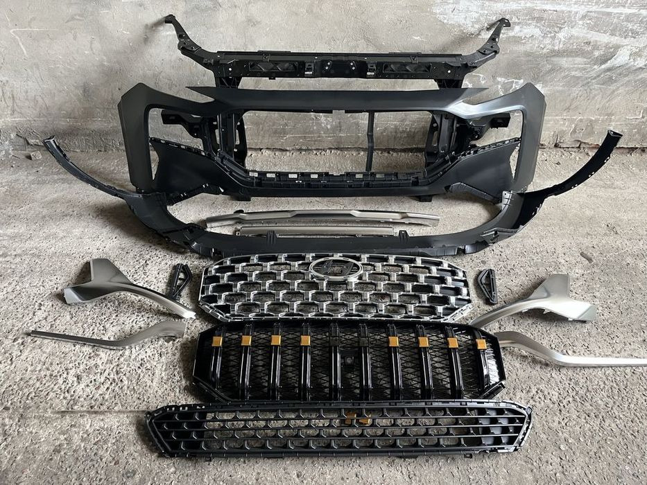 HYUNDAI SANTA FE Бампер передний низ(лицензия) 2021-23