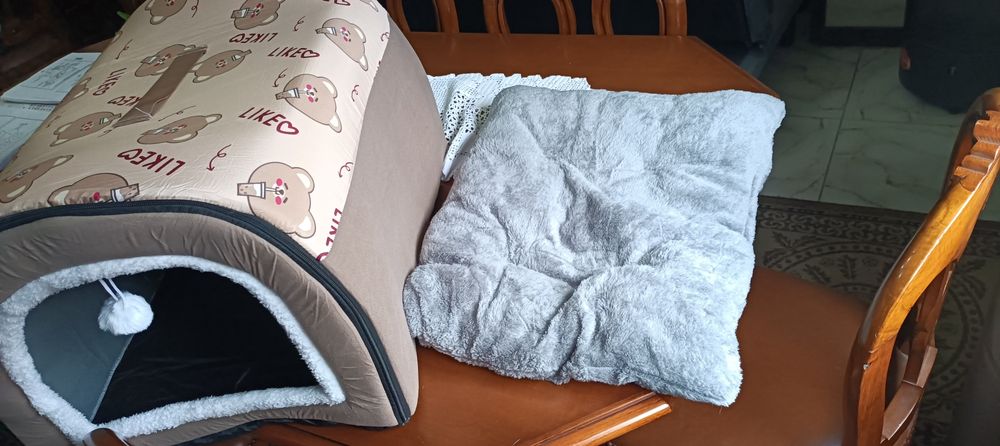 Cama aconchegante para cães/gatos