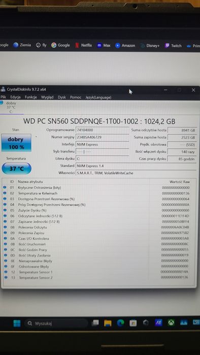 ASUS Rog Strix 18 Laptop Gamingowy (NÓWKA)