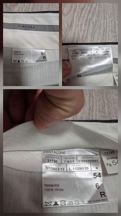 Чоловічий костюм Canali