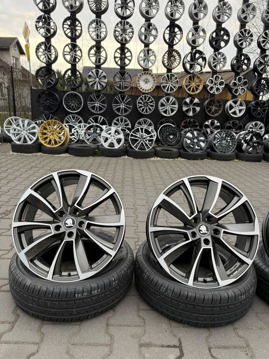 Felgi aluminiowe Skoda 19" 5x112 7,5j et43 Vw Audi Seat Cupra Bmw itp.