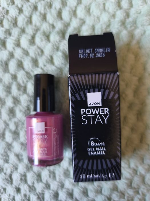 Avon - Power Stay - Żelowy lakier do paznokci - 10 ml - VELVET CAMELIA