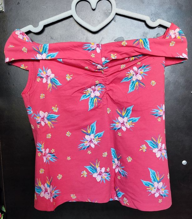 Bluzka letnia w kwiaty rozmiar S