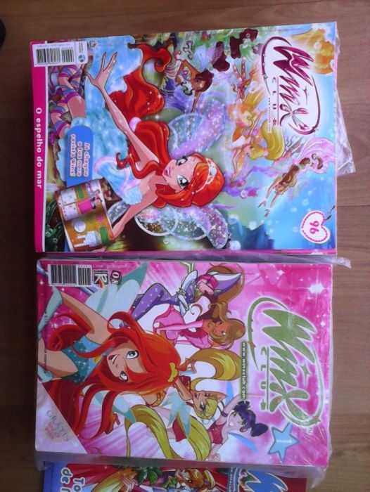 Coleção Revistas winx club do nº 1 ao nº 96 com 14 falhas. 82revistas