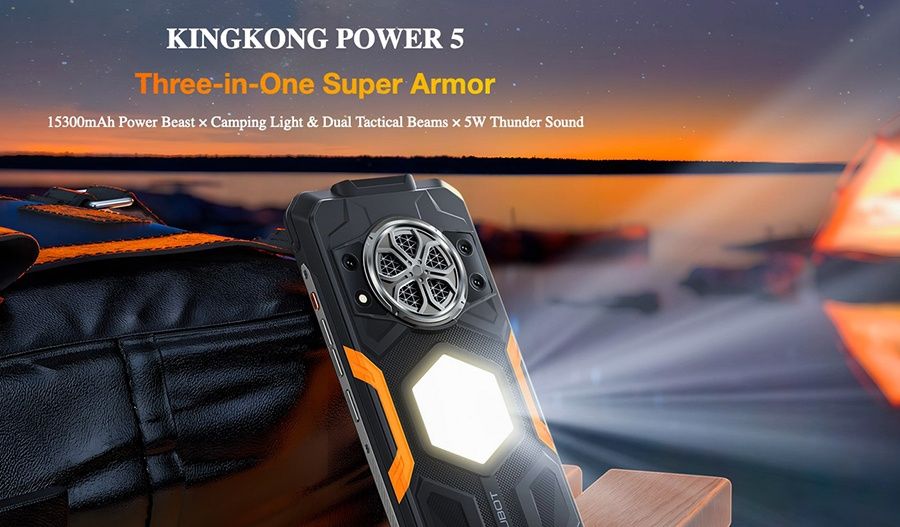 Cubot KingKong Power 5 6/128GB Black