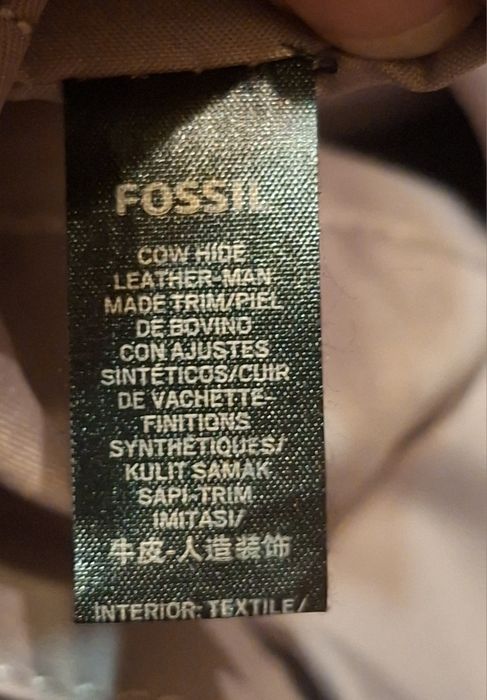 Fossil Кожаная! Сумка! Германия!