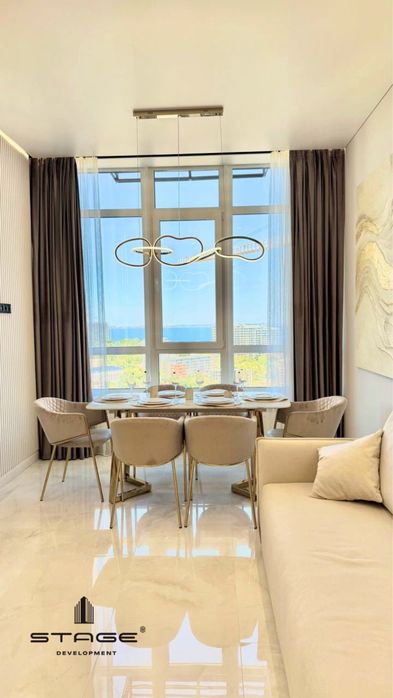 НОВАЯ 2к квартира с ВИДОМ НА МОРЕ •Аркадия • Атмосфера