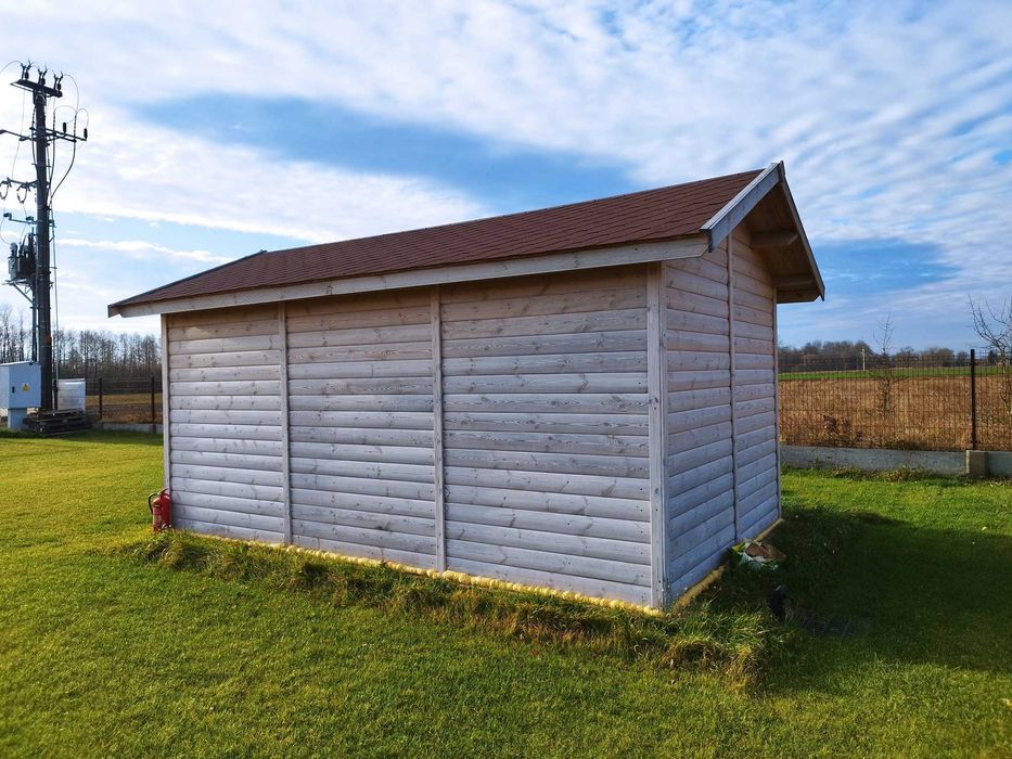 domek ogrodowy,wiata,garaż,letniskowy,drewnian,do 35m2,z gontem,wiata