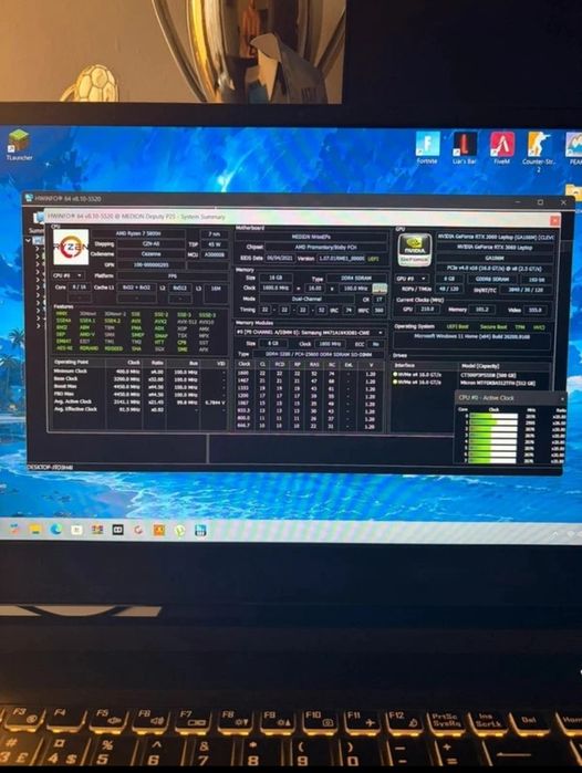 Notebook Gamer MEDION ERAZER Deputy P25

Estou venden