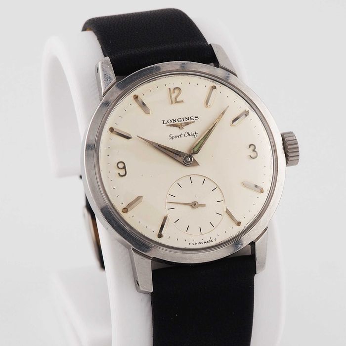 Zegarek LONGINES Sport Chief 1965 Stalowa Klasyka, Legendarny cal. 30L