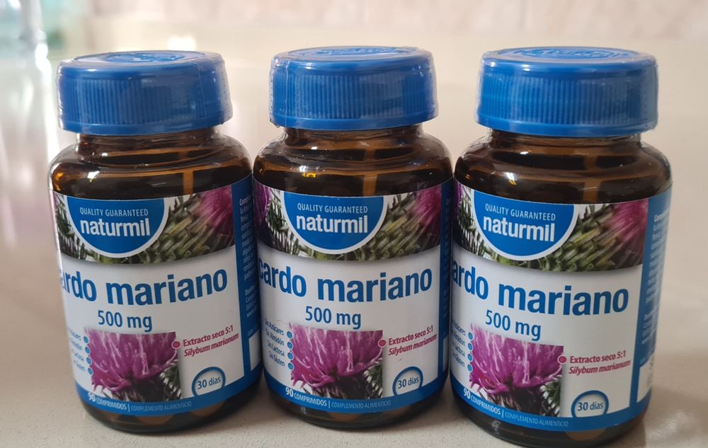 Cardo Mariano 500MG, 90 Comprimidos