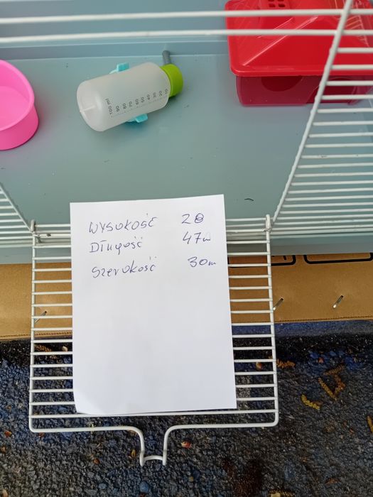 Sprzedam klatkę dla chomika lub myszki używaną