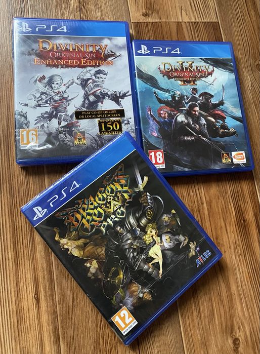 Sony PS4: Метро, Призрак Цусимы, Divinity Original Sin, Орден, Conan