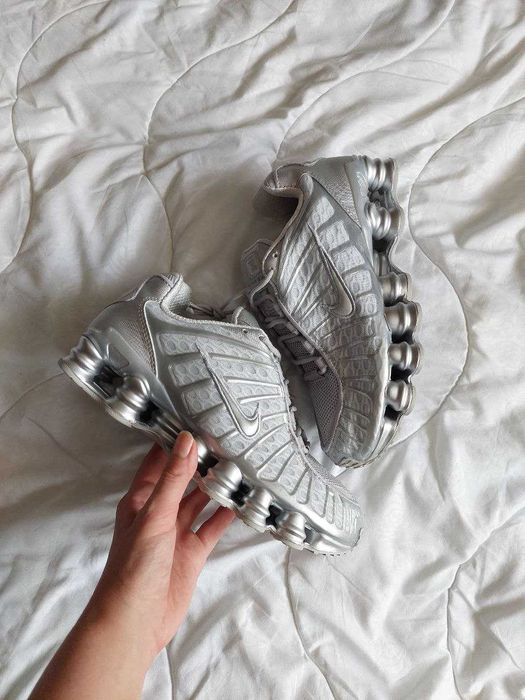 Кросівки Nike Shox TL Silver premium