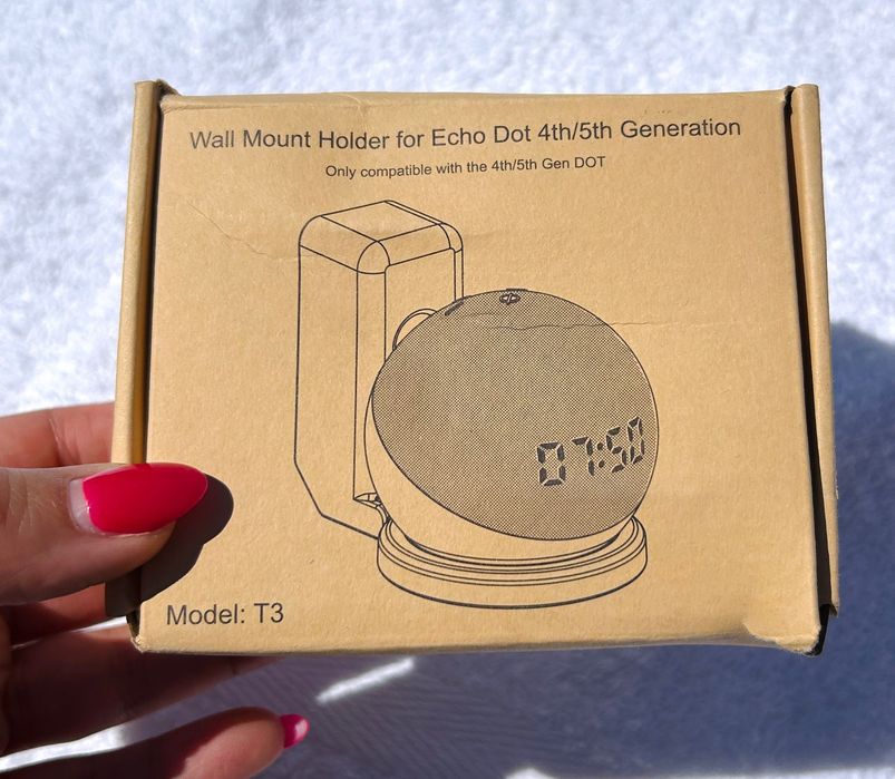 Pack de 3 Suportes para ALEXA Echo Dot 4 e 5 *novos*