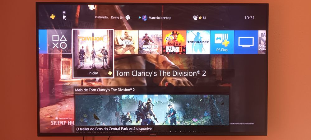 Playstation 4 na caixa + PS VR Read com 2 comandos + jogos