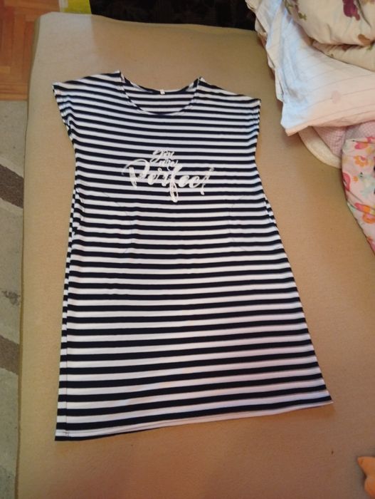Літне гарне плаття-полосочка