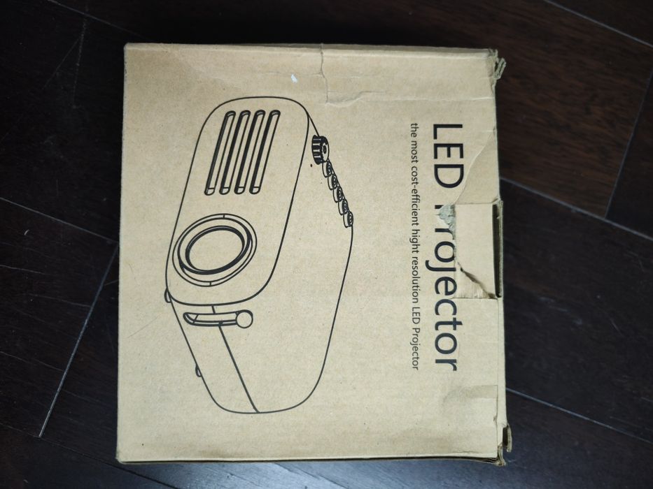 mini projetor portátil 1080p novo