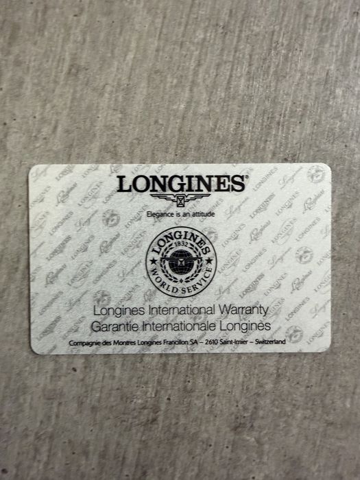 Чоловічий наручний годинник марки Longines Presence Automatic L4.801.2.42.2