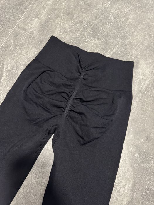 Лосини з push ap однотон кольрові