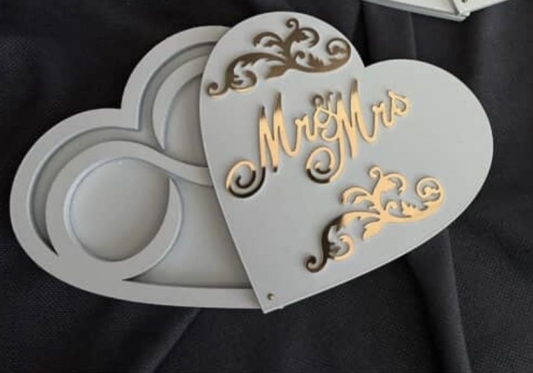 Скринька для грошей, весільний банк, скринька для обручок