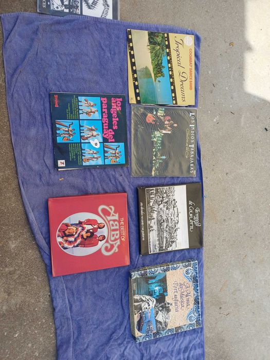 Vendo discos vinil antigos