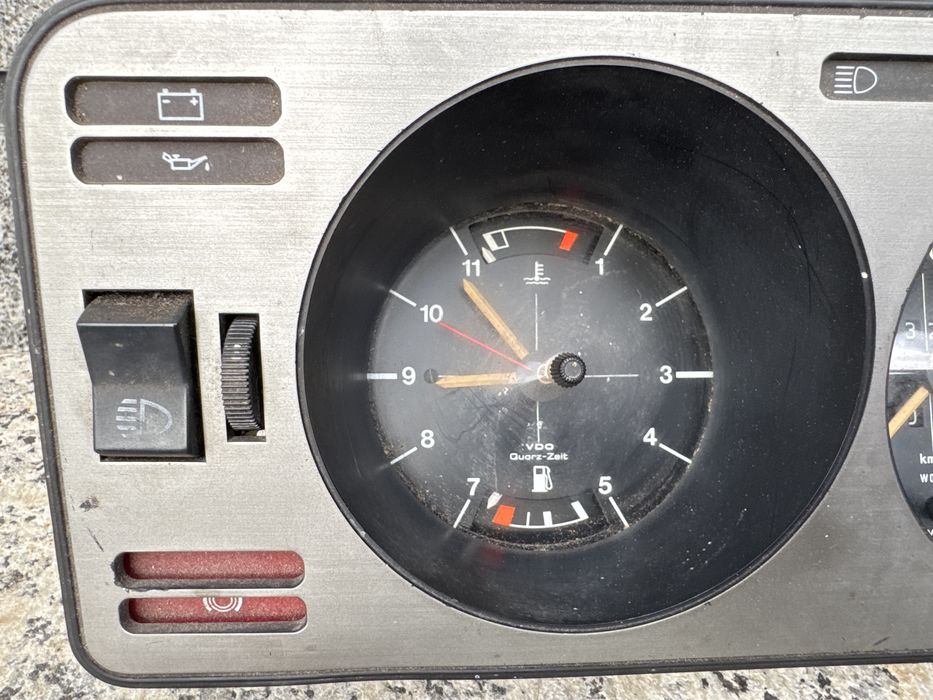 Quadrante painel instrumentos volkswagen mk1 1 versao