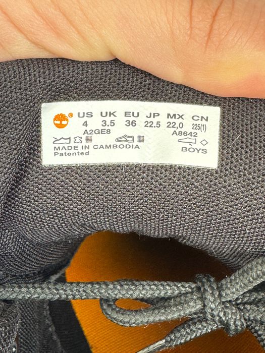 Чоботи Timberland 36 розмір