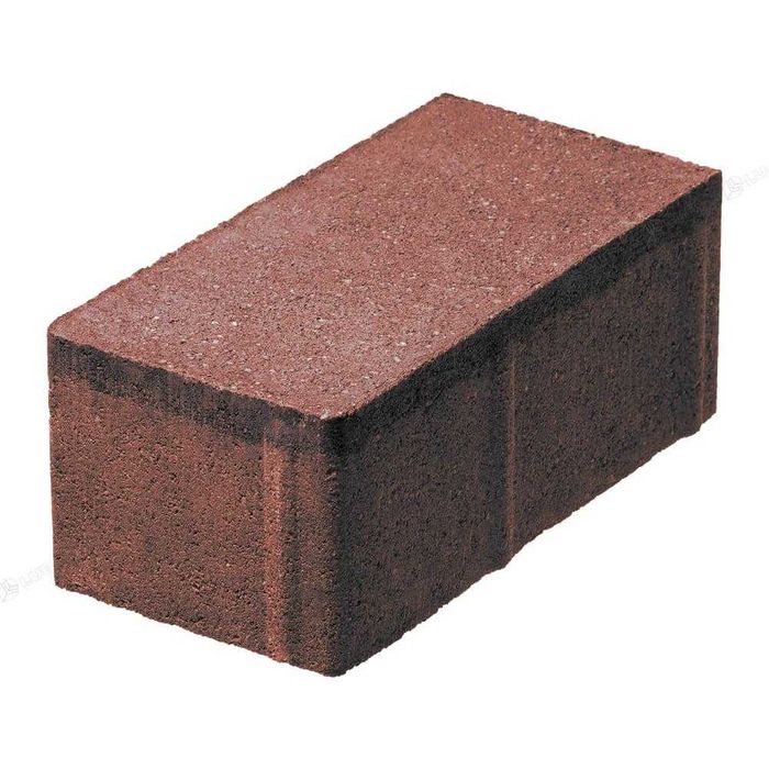 Kostka brukowa BRICK FLOOR -piaza 6x10x20 czerwona bez fazy I Gatunek