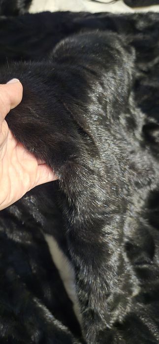 Futro norki naturalne