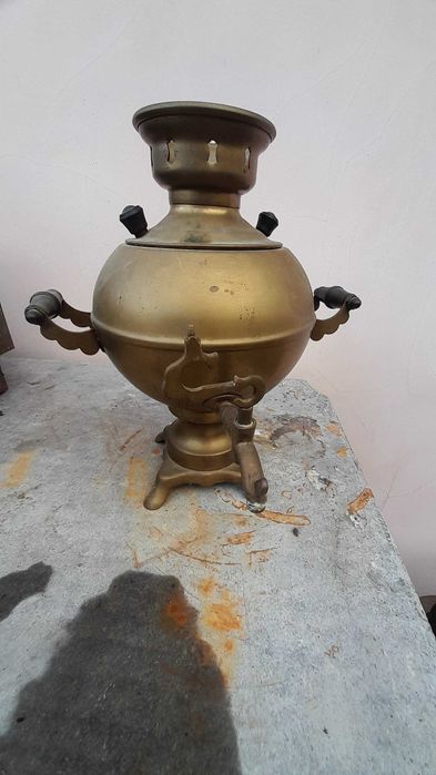 Самовар латунний електричний