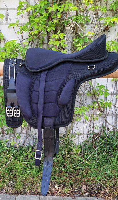 NOWE Siodło rajdowe syntetyczne bezterlicowe typu freemax