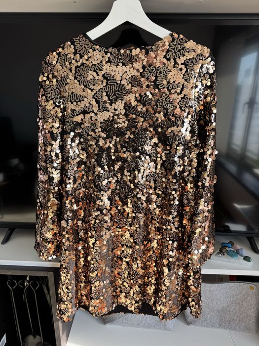 Vestido lantejoulas