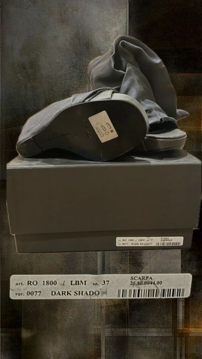 Rick Owens RO1800 boots very rare