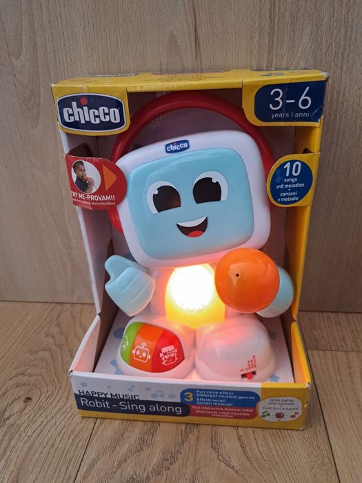 Nowy Robot śpiewający Karaoke Chico 2 w 1