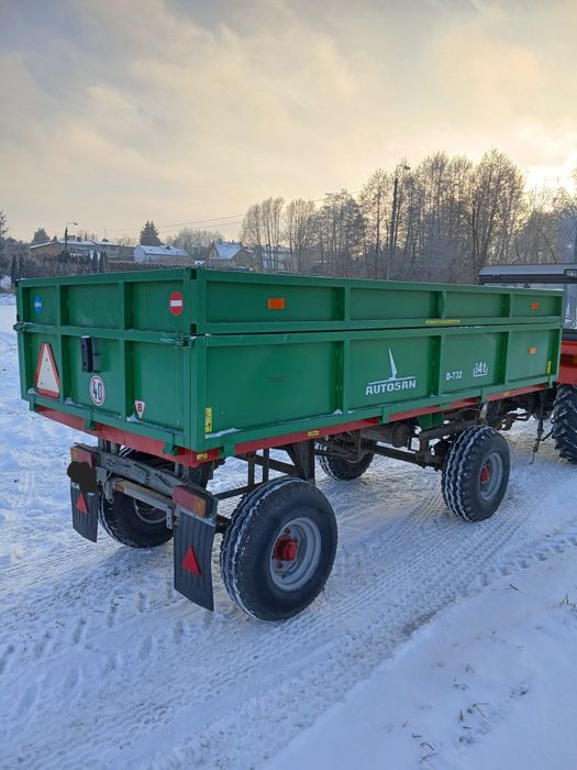 Przyczepa wywrotka d732