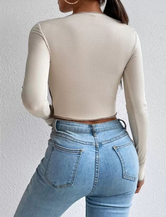 Топ в рубчик розмір L