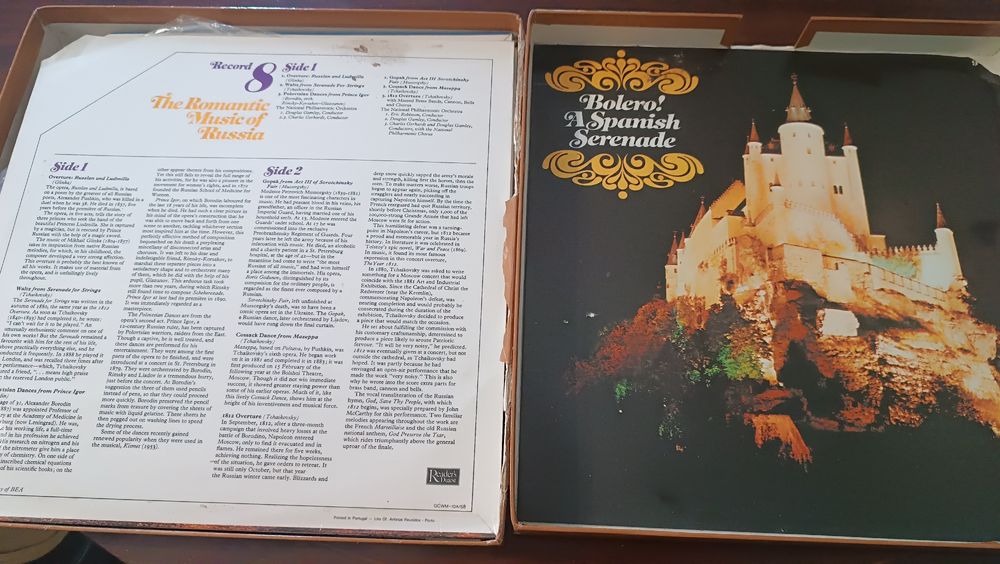 Coleção 8 LP's Vinil - Europe um Concert