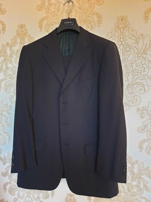 Garnitur Ermenegildo Zegna SU MISURA | HIGH PERFORMANCE | czarny