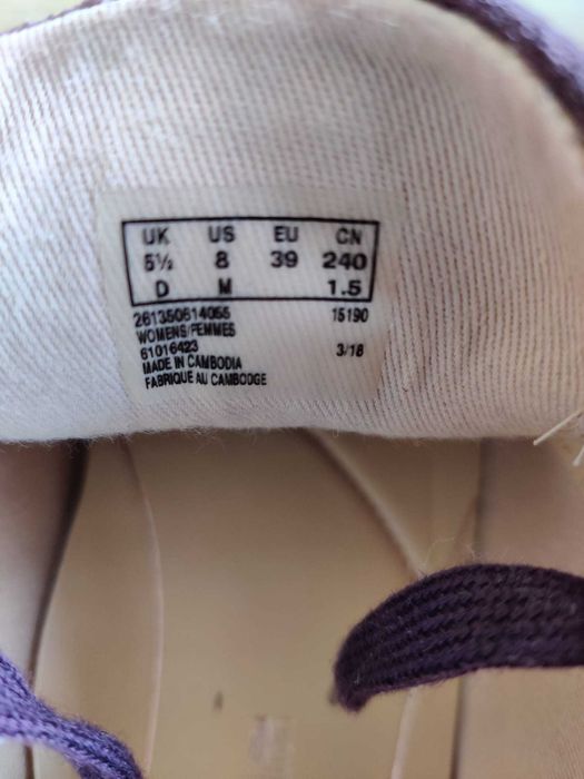 CLARKS 39 Camurça e Pele novos