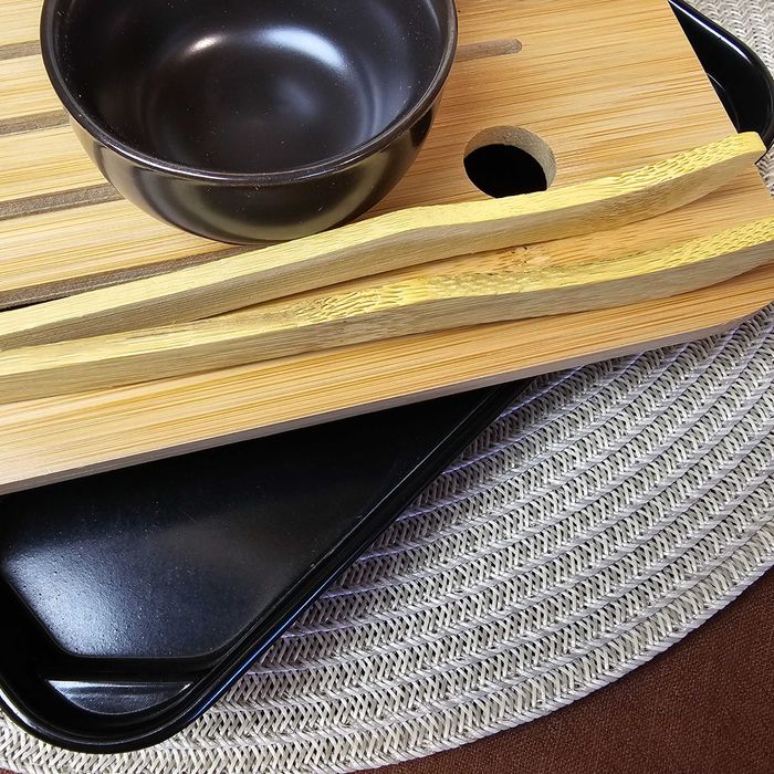 Дорожній чайний набір +❱ сервіз на 4 персони ❰+ для чайної церемонії