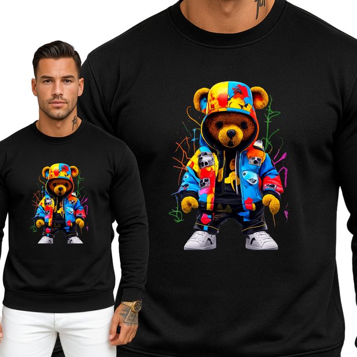 Bluzy męskie z nadrukiem