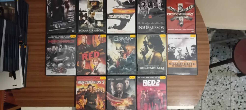 Filmes Dvd Grandes Produções da ZON Audiovisuais.