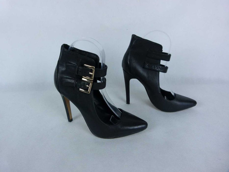 Aldo czółenka na szpilce leather paseczki 4 / 37