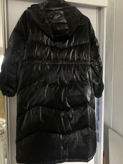 Plaszcz z puchu/pierza naturalnego XL